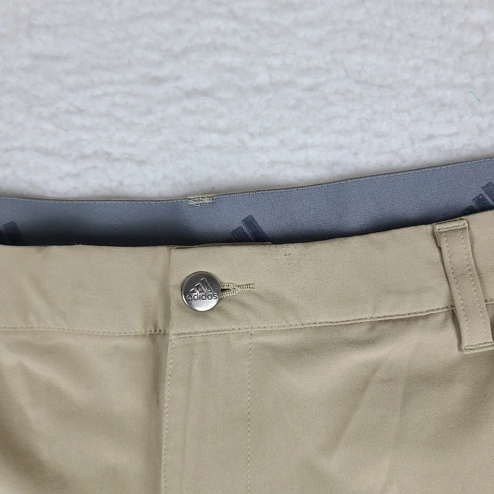 Adidas Shorts Mens 38 Khaki‎ Tan Primegreen 10